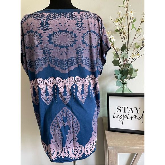 3.1 Phillip Lim Neutrals Print Paisley Tunic - Picture 5 of 7